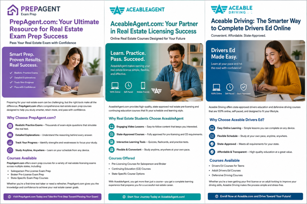 PrepAgent.com Review: A Smarter Way to Prepare for Your Real Estate Licensing Exam