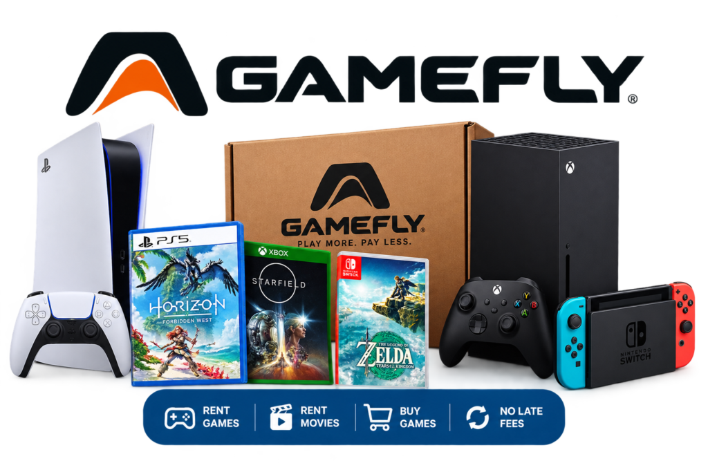 GameFly Review: How GameFly Works, Pricing, Game Rentals and Benefits