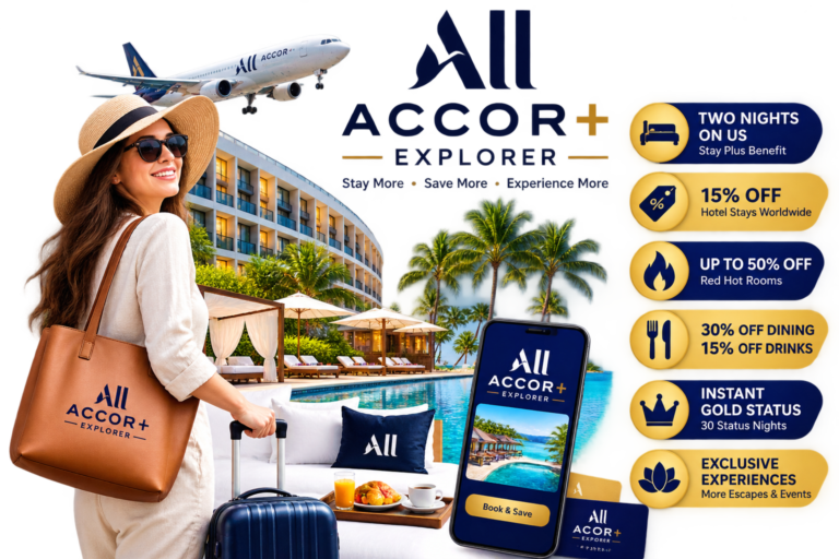 ALL AccorPlus Explorer: Unlock Hotel Discounts, Free Nights and Travel Benefits