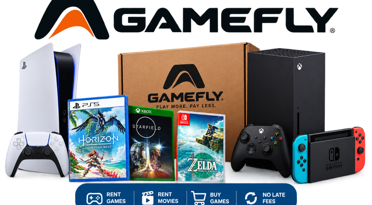 GameFly Review: How GameFly Works, Pricing, Game Rentals and Benefits