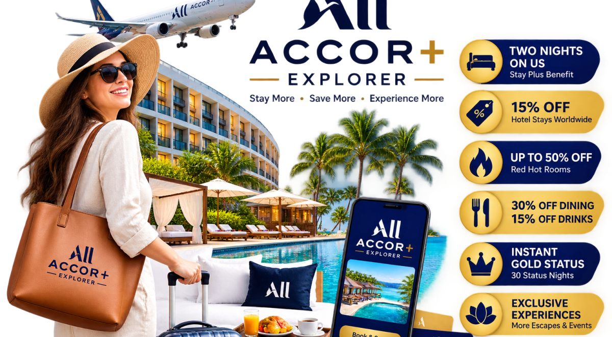 ALL AccorPlus Explorer: Unlock Hotel Discounts, Free Nights and Travel Benefits